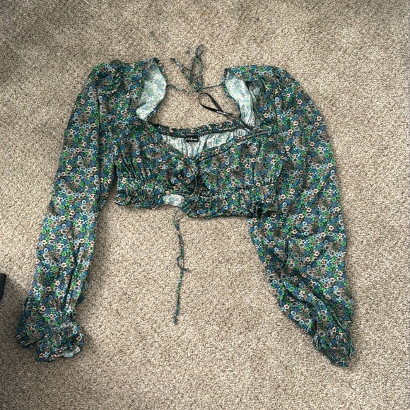 For Love and Lemons Alisa Crop Top - Picture 2 of 9